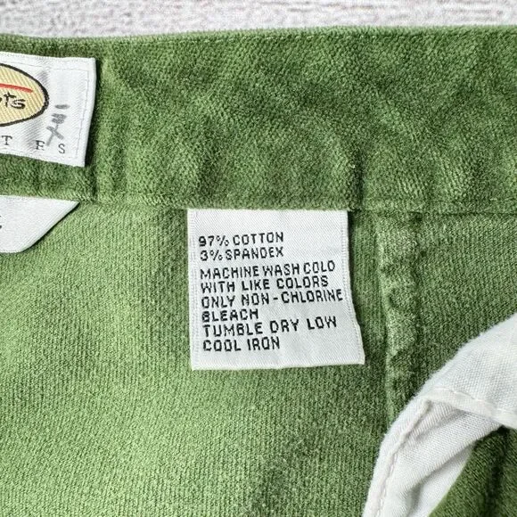 Talbots Green Straight Leg Pants - Picture 6 of 6